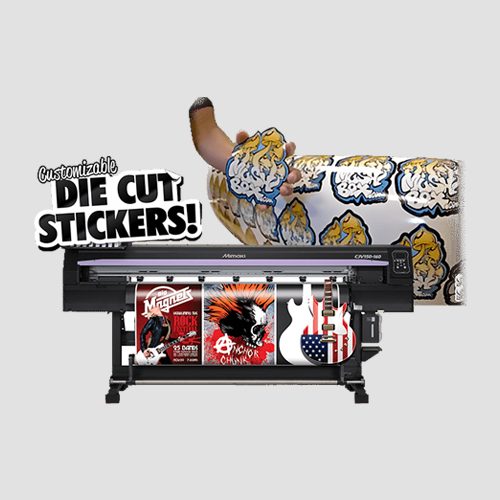 Image of sample Prints of Diecut Stickers, Pasadena Image Printing, Diecut Stickers